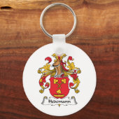 Hedemann Family Crest Sleutelhanger (Voorkant)