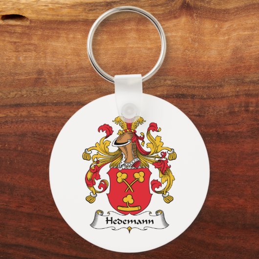 Hedemann Family Crest Sleutelhanger (Voorkant)