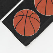 Heden en Basketball-spelers Cute Checker Pattern Fleece Deken (Hoek)