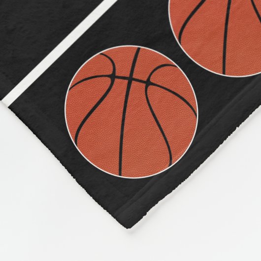 Heden en Basketball-spelers Cute Checker Pattern Fleece Deken (Hoek)