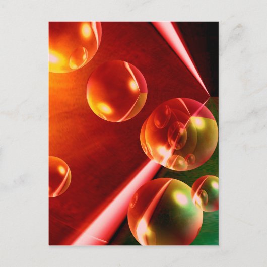 Hedendaags Abstract kunstwerk van Serdar Hizli Briefkaart (Voorkant)