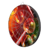 Hedendaags Abstract kunstwerk van Serdar Hizli Dartbord (Voorkant Rechts)