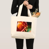 Hedendaags Abstract kunstwerk van Serdar Hizli Grote Tote Bag (Voorkant (product))