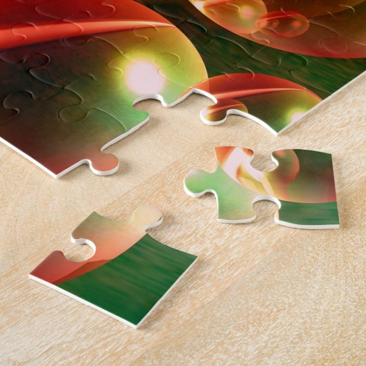 Hedendaags Abstract kunstwerk van Serdar Hizli Legpuzzel (Zijkant)