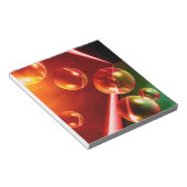 Hedendaags Abstract kunstwerk van Serdar Hizli Notitieblok (Schuin)