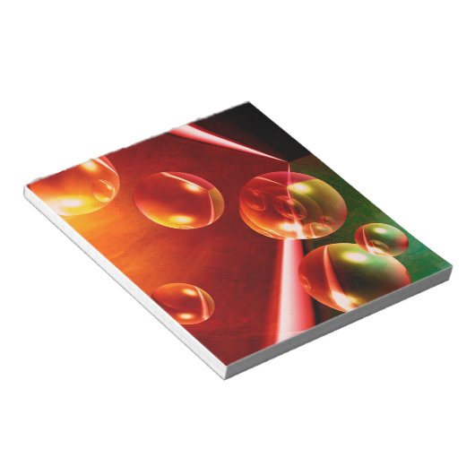 Hedendaags Abstract kunstwerk van Serdar Hizli Notitieblok (Schuin)