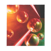 Hedendaags Abstract kunstwerk van Serdar Hizli Notitieblok (Voorkant)