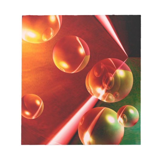 Hedendaags Abstract kunstwerk van Serdar Hizli Notitieblok (Voorkant)