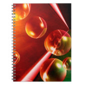 Hedendaags Abstract kunstwerk van Serdar Hizli Notitieboek (Voorkant)