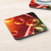 Hedendaags Abstract kunstwerk van Serdar Hizli Onderzetter (Linkerzijde)