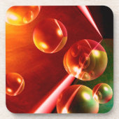 Hedendaags Abstract kunstwerk van Serdar Hizli Onderzetter (Voorkant)