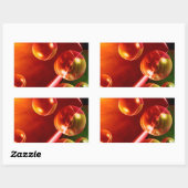 Hedendaags Abstract kunstwerk van Serdar Hizli Rechthoekige Sticker (Vel)