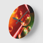 Hedendaags Abstract kunstwerk van Serdar Hizli Ronde Klok (Hoek)