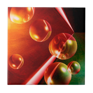 Hedendaags Abstract kunstwerk van Serdar Hizli Tegeltje