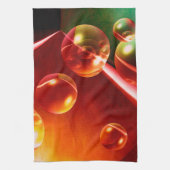 Hedendaags Abstract kunstwerk van Serdar Hizli Theedoek (Verticaal)