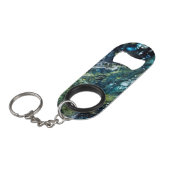 Hedendaags abstract patroon. mini flessenopener (Voorkant Gekanteld)