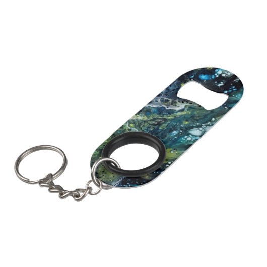 Hedendaags abstract patroon. mini flessenopener (Voorkant Gekanteld)