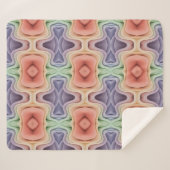 Hedendaags abstract sherpa deken (Voorkant (horizontaal))