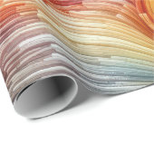 Hedendaags Abstract wervelspectrum Cadeaupapier (Rol Hoek)