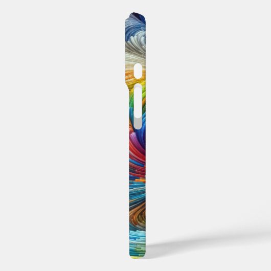 Hedendaags Abstract wervelspectrum Case-Mate iPhone Case (Achterkant / Links)