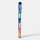 Hedendaags Abstract wervelspectrum Case-Mate iPhone Case (Achterkant / Rechts)