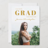 hedendaags Afstudeerder 5 Foto Collage Afstuderen  Aankondiging (Voorkant)