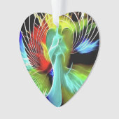 Hedendaags Angel Acryl Ornament (voorkant)