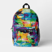 Hedendaags. Bedrukte Rugzak (Voorkant)