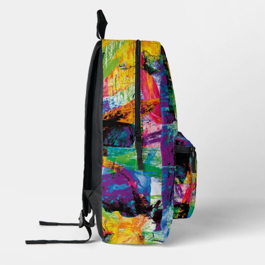 Hedendaags. Bedrukte Rugzak (Links)