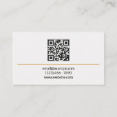 Hedendaags Bijbelvers Mattheüs 5:16 - Luxe Christe Visitekaartje (Achterkant)