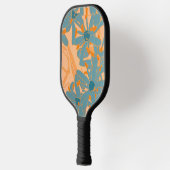 Hedendaags bladontwerp perzik pickleball paddle (Links)