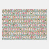 HEDENDAAGS BLOEMIG DECORATIEF PAPIER INPAKPAPIER VEL (Voorkant 3)