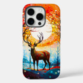 Hedendaags bos wilde herten Case-Mate iPhone case (Achterkant)