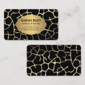 Hedendaags Chic Patroon Visitekaartje (Voorkant / Achterkant)