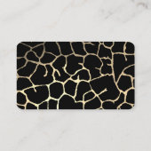 Hedendaags Chic Patroon Visitekaartje (Achterkant)