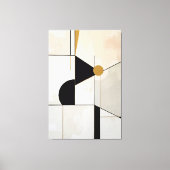Hedendaags Constructivisme Dynamische Abstractie Canvas Afdruk (Voorkant)