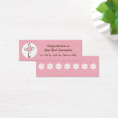 Hedendaags Cross Gift Label in Roze Mini Visitekaartjes (Bureau)