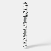 Hedendaags design in zwart en wit Case-Mate iPhone case (Achterkant / Rechts)