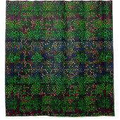 Hedendaags Digitaal Glas in lood Douchegordijn (Voorkant)