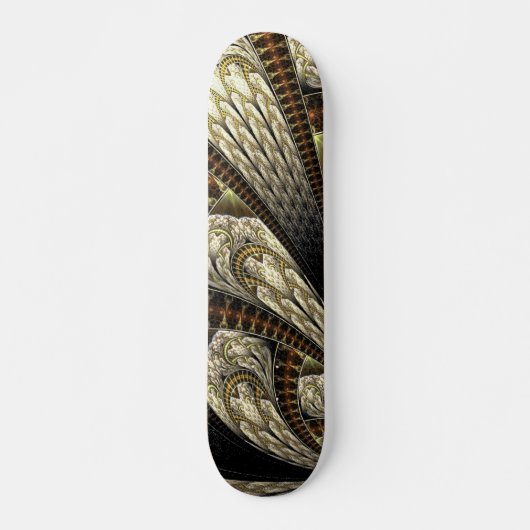 Hedendaags Fractal Design Neutrale Kleur Persoonlijk Skateboard (Voorkant)
