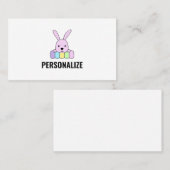 Hedendaags, gestroomlijnd, elegant & bewerkbaar visitekaartje (Voorkant / Achterkant)