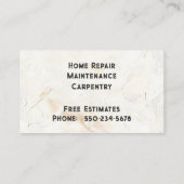 Hedendaags getextureerd achtergrond Visitekaartje (Achterkant)