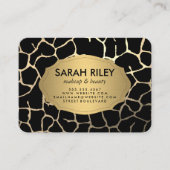 Hedendaags grafisch patroon visitekaartje (Voorkant)