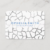 Hedendaags grafisch patroon visitekaartje (Voorkant)