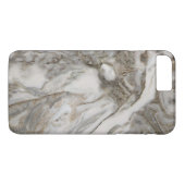 Hedendaags grijs marmeren patroon Case-Mate iPhone case (Achterkant (Horizontaal))