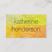 Hedendaags illustratiepatroon visitekaartje (Voorkant)