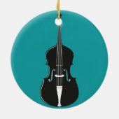 Hedendaags Jeugdorkest Double Bas Ornament (Achterkant)