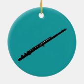Hedendaags Jeugdorkest Fluitversiering Keramisch Ornament (Achterkant)