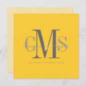 Hedendaags + klassiek/geel + grijs kaart (Voorkant / Achterkant)