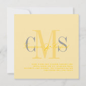 Hedendaags + klassiek/geel + grijs kaart (Achterkant)